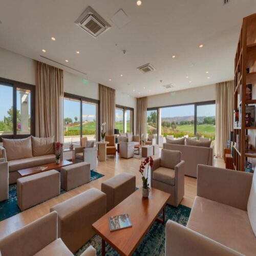 Aphrodite Hills Resort Lounge Area