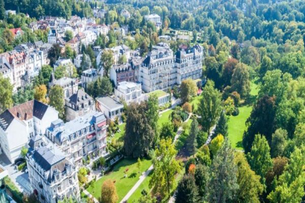 Brenners Park Hotel Arial View