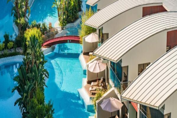 Cornelia De Luxe Resort Arial View