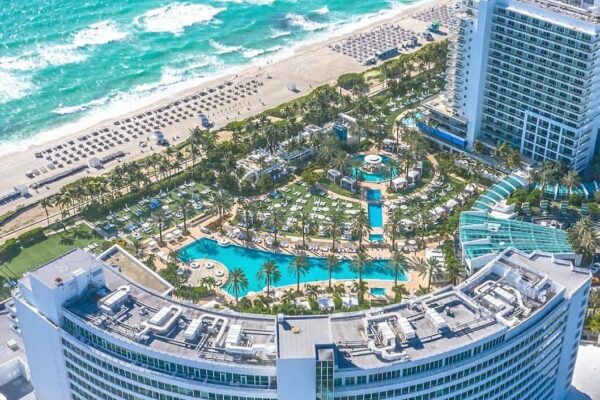 Fontainebleau Miami Beach Arial View