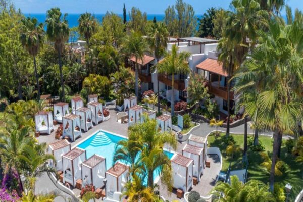 Hotel Jardin Tecina, La Gomera Arial View