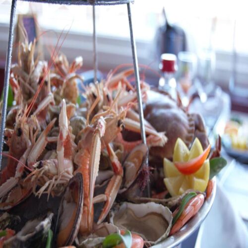La Terrasse, Fort Mahon Food