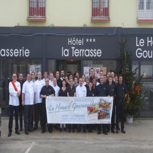 La Terrasse, Fort Mahon Staff