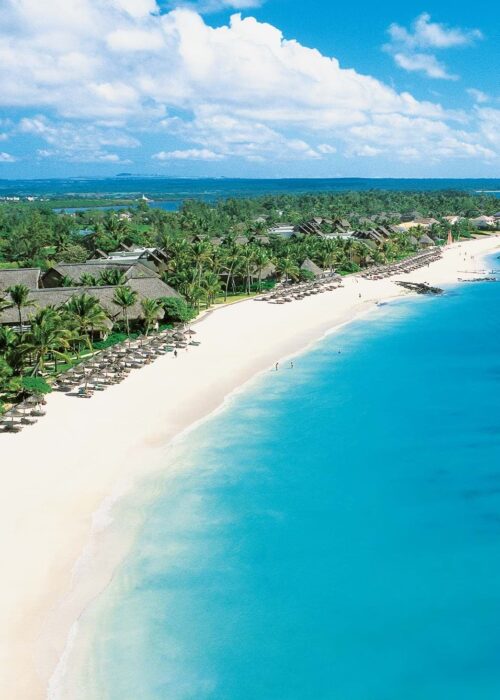Belle Mare Plage Aerial View