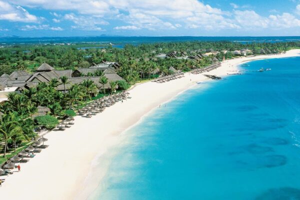Belle Mare Plage Aerial View