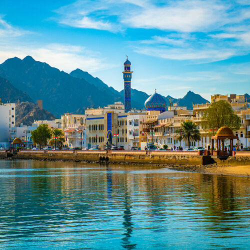 Famous Mutrah Corniche, Muscat, Oman