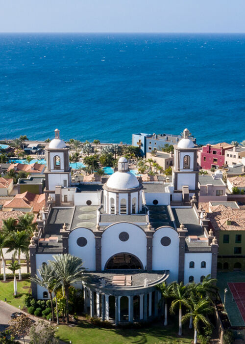 Imagen Iconica Aerea Hotel Lopesan Villa Del Conde Resort Thalasso Meloneras Gran Canaria