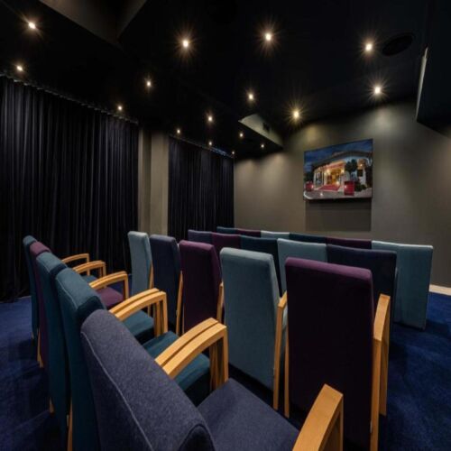 The Magnolia Hotel Cinema Room