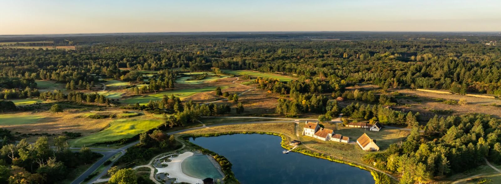 Les Bordes Ariel View