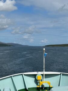 Heading to Islay from Port Kennacraig
